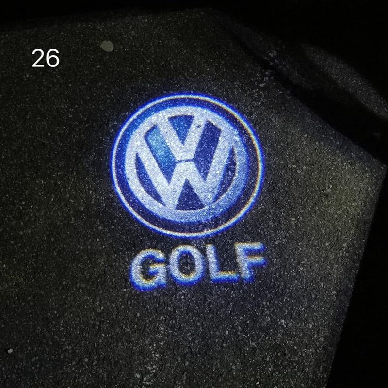 Volkswagen Door lights GOLF Logo Nr. 0201