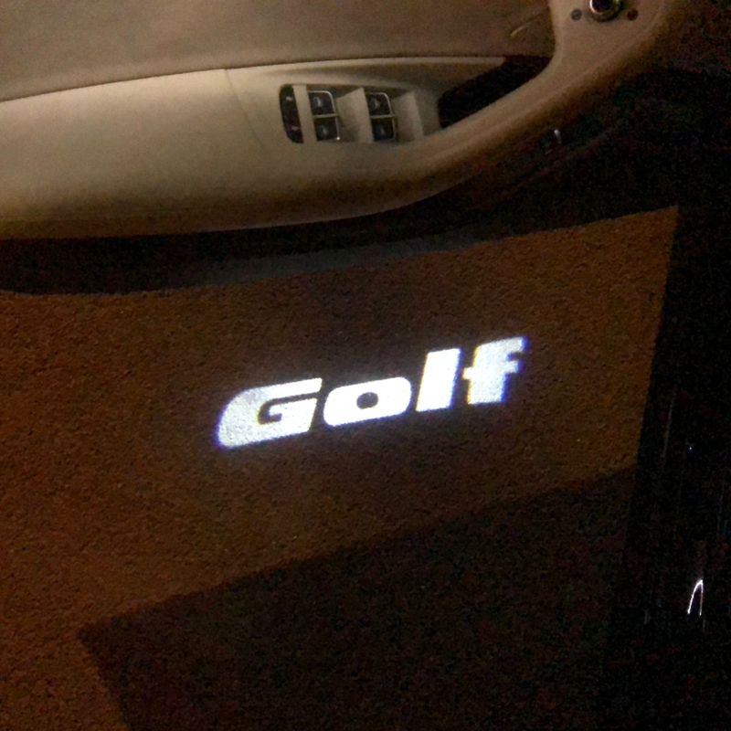 Volkswagen Door lights GOLF Logo Nr.46