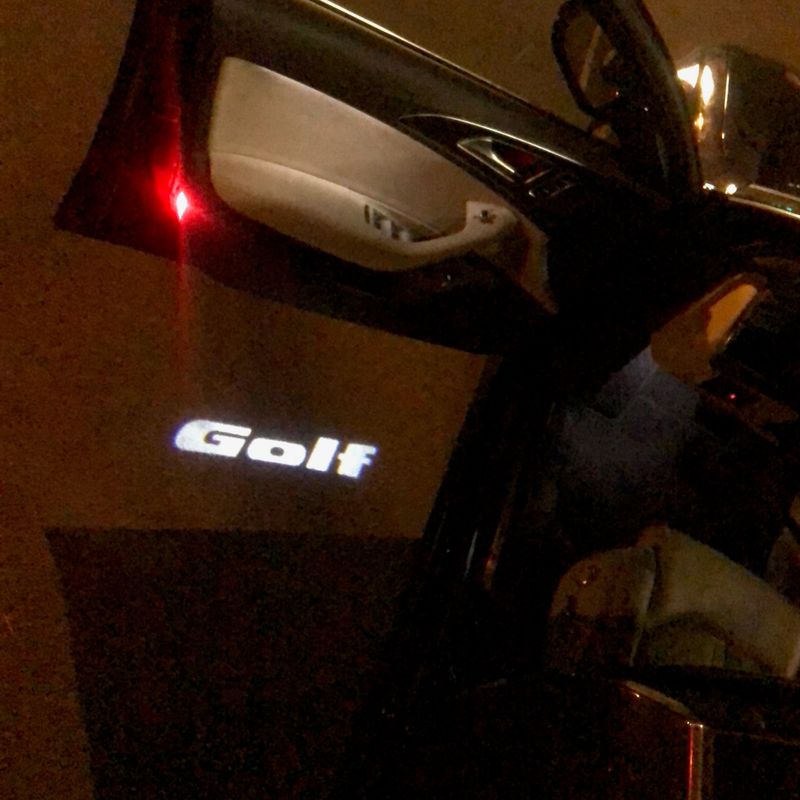 Volkswagen Door lights GOLF Logo Nr.46